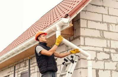 Pose et remplacement de gouttières à Bâtie-Neuve